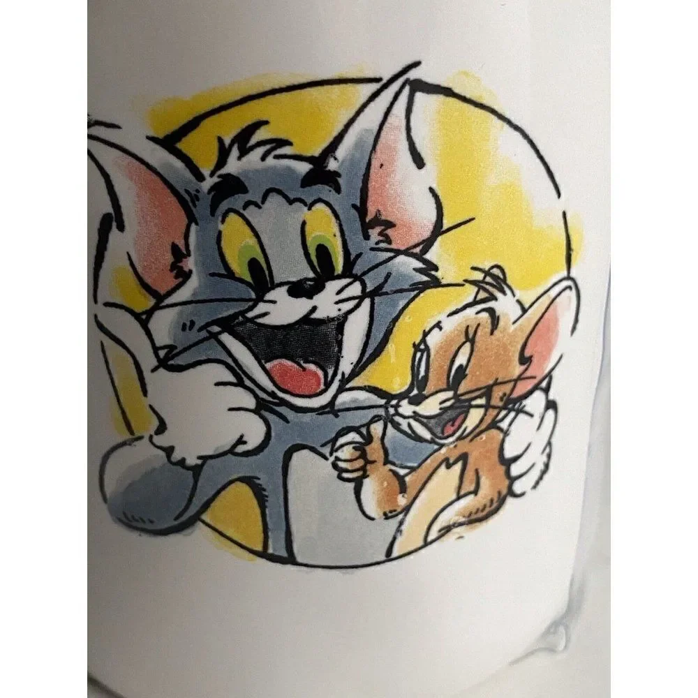 Rae Dunn Tom And‎ Jerry With Cheese Topper Mug Double Sided NEW
